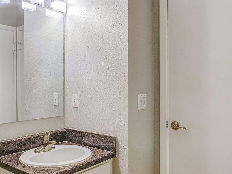 bathroom in apartment